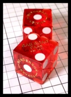 Dice : Dice - Casino Dice - Railroad Pass Henderson - Direct buy Feb 2014